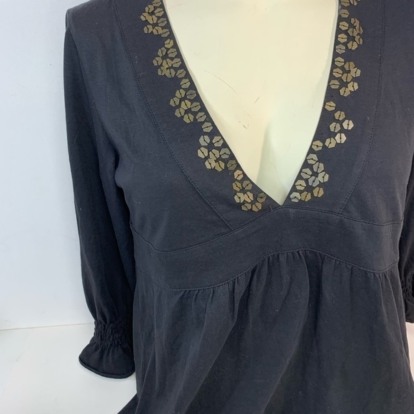 Club Monaco Black Blouse - Picture 3 of 6